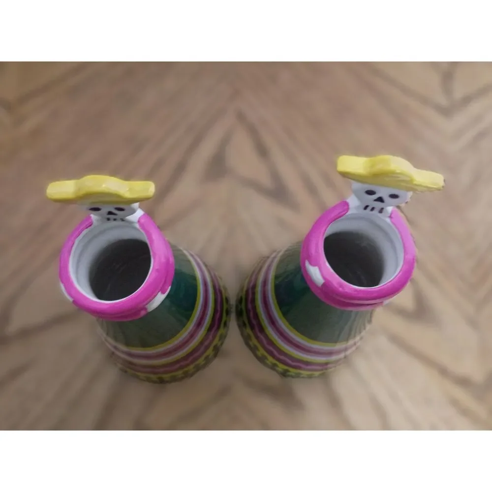 Pair of Día de Muertos 8.5